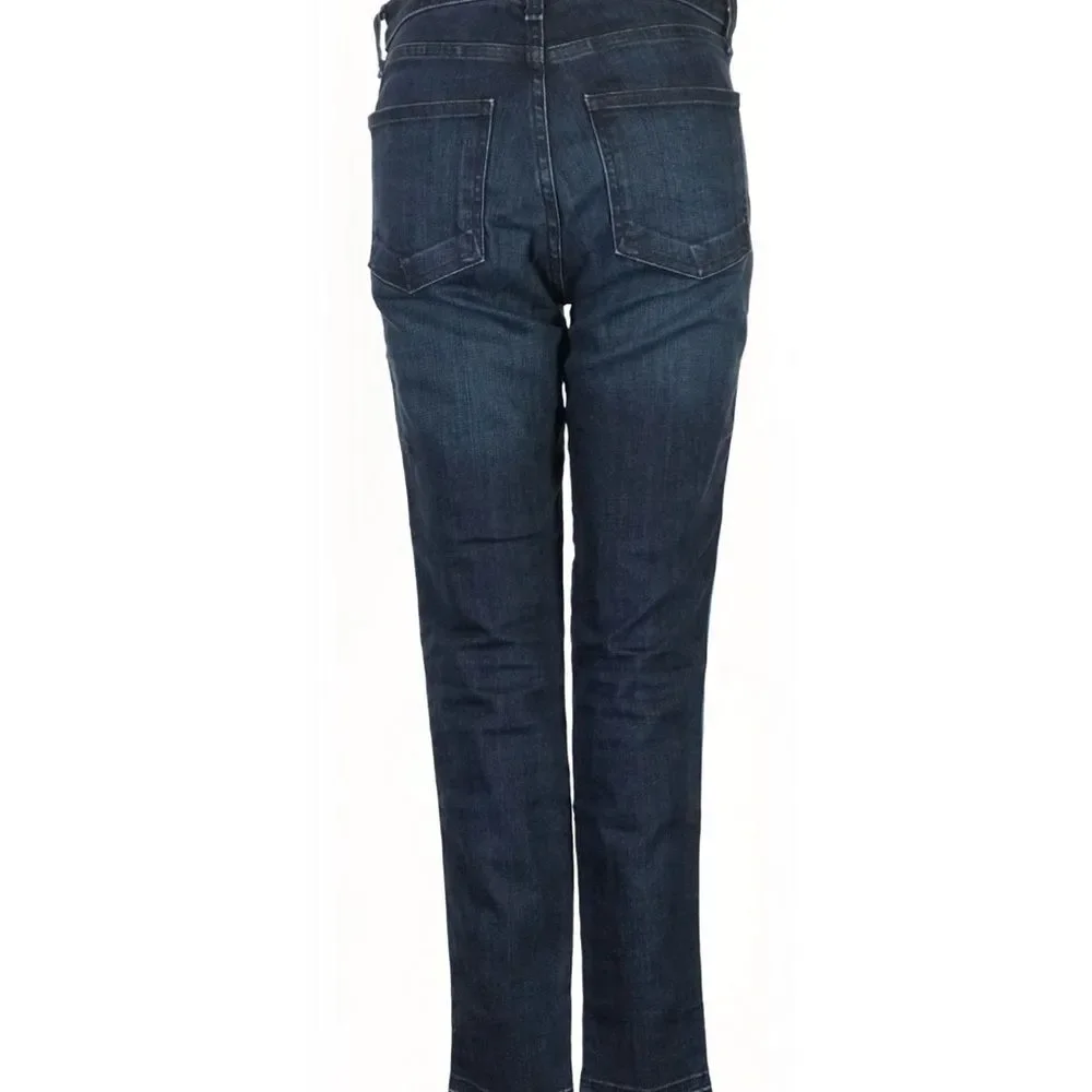 Veronica Beard Debbie 10” skinny jeans size 26 midnight fray & tux - Picture 2 of 5